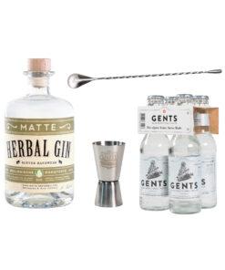 Matte Herbal Gin & Tonic Set