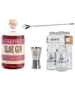 Matte Sloe Gin & Tonic Set
